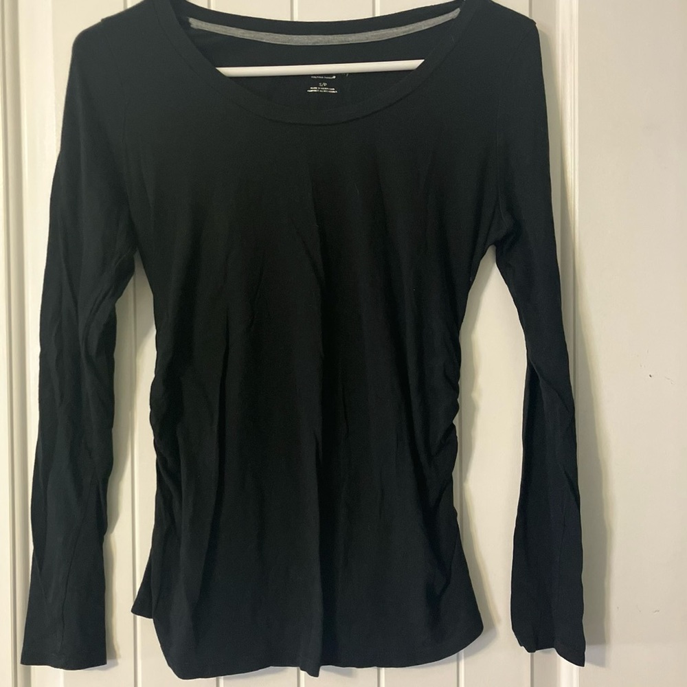 Size Small black aAGlow maternity shirt